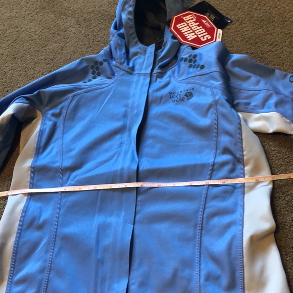 Light Blue Wind Stopper Soft Shell Transition Jacket - Picture 8 of 13